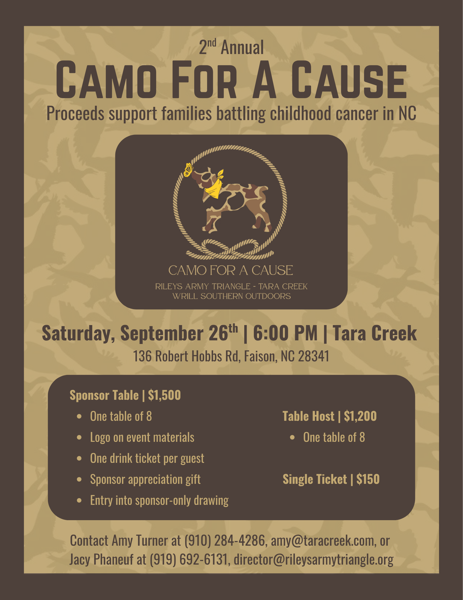 2026 camo for a cause