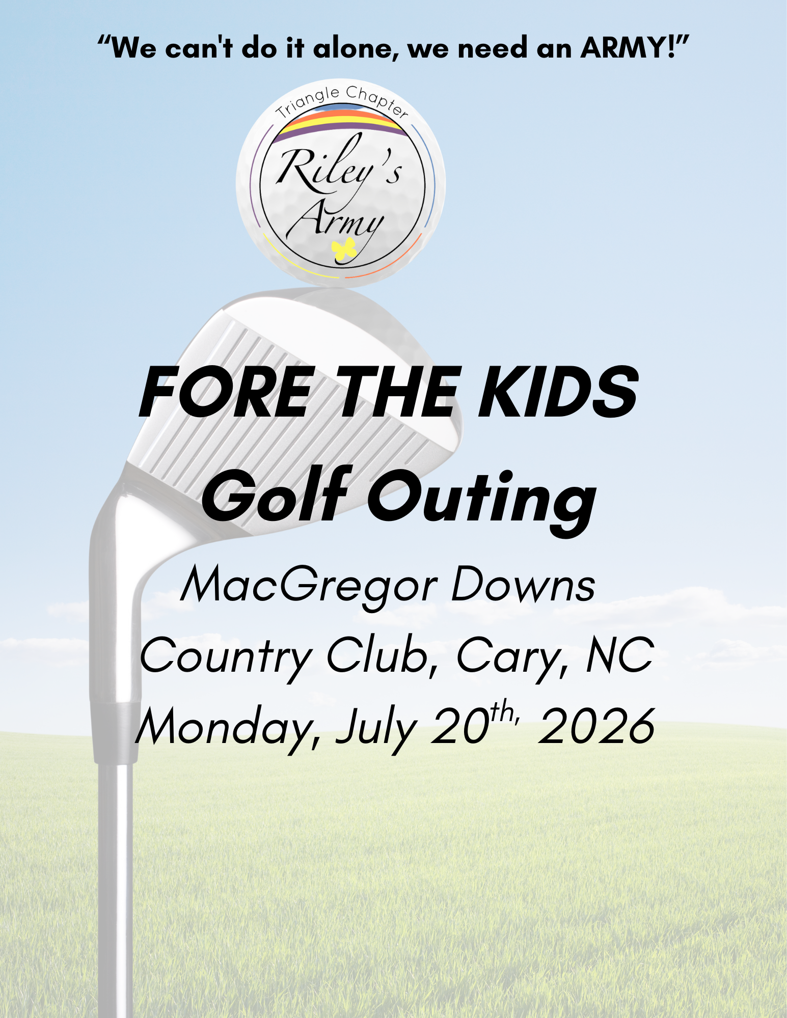 2026 fore the kids save the date